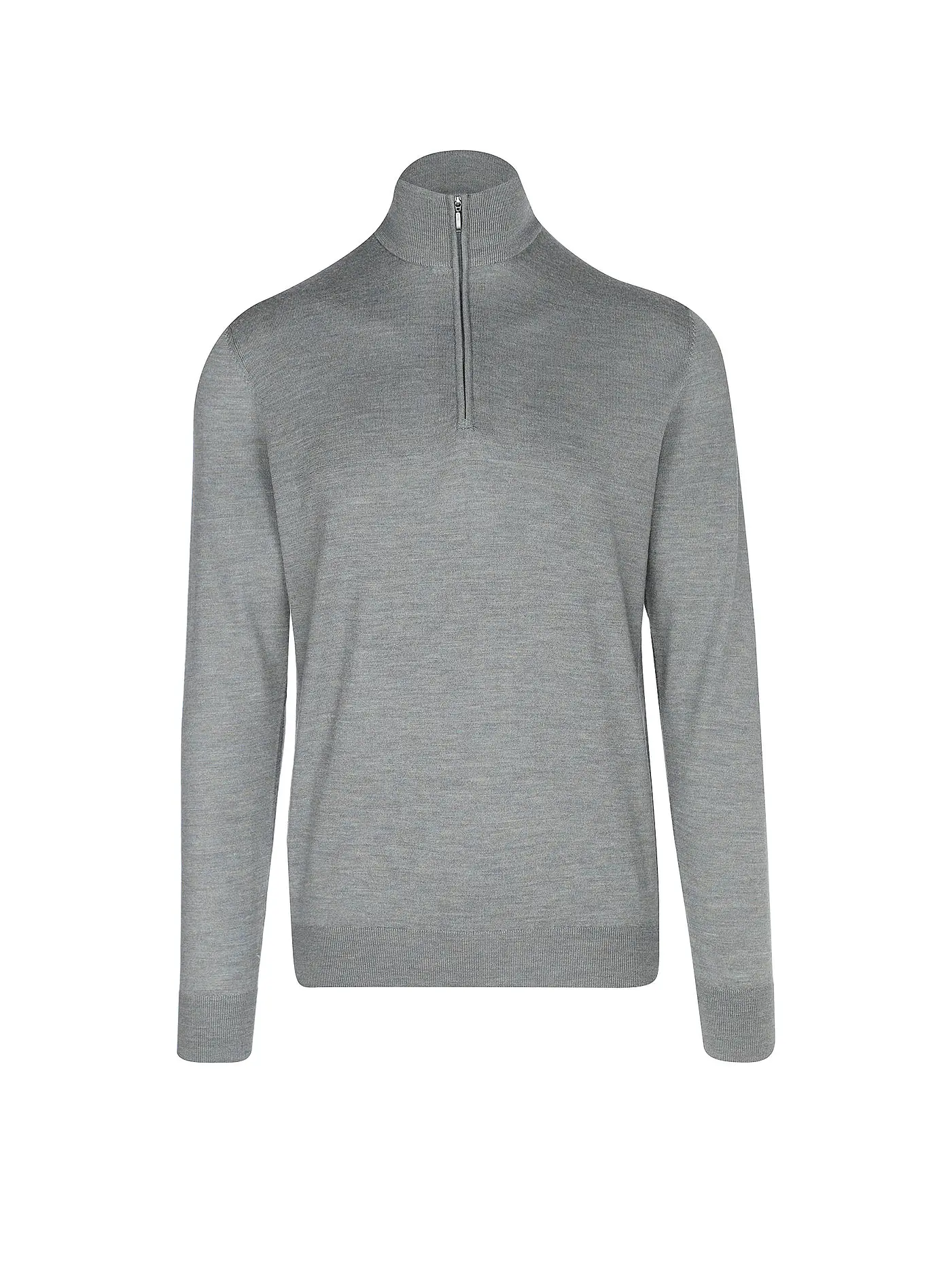 PROFUOMO | Troyer Pullover | hellgrau